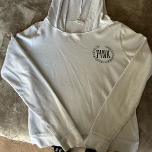Light Blue PINK Brand Hoodie
